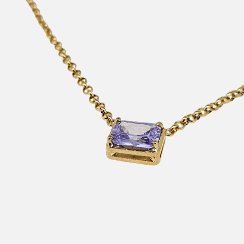 Small radiant necklace (2) Small radiant necklace